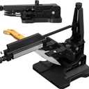 Portable Folding Knife Sharpener XAR-FS1, Adjustable Angle Sharpening System with 240#, 400#, 800#, 2000# Diamond Stone Set for Pocket, Hunting, Kitchen & Serrated Knives