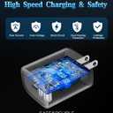 iPhone 17 16 15 Pro Max Charger Fast Charging, 8 FT iPhone 17 Charging Cable Long USB C 8FT Cord with 20W PD Fast iPhone 17 Pro Max Chargers Block for iPhone 17/17 Pro Max/17 Air/16/15 Series, iPad