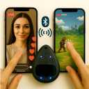 Wireless Bluetooth Auto Clicker & Screen Tapper for TikTok iPhone Android  Smart Finger Bot, Remote Button Pusher, Silent Hands-Free Clicker for Likes, AR Pet, Battle Royale, Scrolling, Page Turning