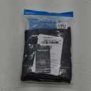 wirarpa Women's Underwear Cotton Super High Waisted Briefs Stretch Full Coverage Panties 4 Pack (XX-Large, Black)