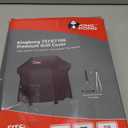 Kingkong 7573/7106 Grill Cover for Weber Spirit 200, 300 Series and Genesis Silver Gas Grill with Grill Brush, Tongs and Thermometer