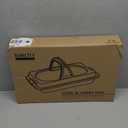 ZOOFOX Cake Pan with Lid, Non-Stick Baking Sheet for Oven, 9" x 13" Covered Rectangular Baking Pan for Cake, Lasagna, Brownie, Casserole, Cookie, Fish, Vegetable, Dishwasher Safe