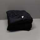 AIDEA Microfiber Cleaning Cloth Black 150PK, Microfiber Towels for Cars, Premium Car Cloths, Dusting Cloth Lint Free Cleaning Rags for SUVs, House, Kitchen, Window, Workshops,1212"