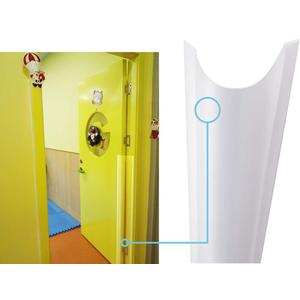 4 PCS AILUOQI Door Jam Shield Finger Pinch Guard for Baby Proofing, Kids, Hinge Cover Pinch Guard for 90 & 180 Degree Doors Frame & Baby Gate. 47.2" H, 6.7" W. 4 Pieces Set