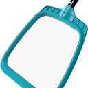POOLWHALE Professional Pool Skimmer Net,Fine Mesh Net Bag,Heavy Duty Swimming Leaf Skimmer Cleaning Tool - Fast Cleaning,Debris Pickup Removal- Fits Standard Swimming Pool Poles (No Pole)