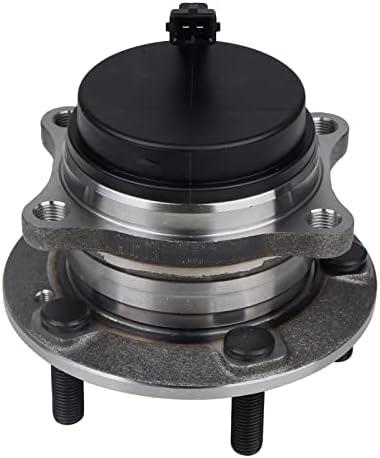 KUSATEC 512326 Rear Wheel Bearing and Hub Assembly Compatible with Hyundai Veracruz 2007-2012, Kia Sorento 2011-2015,Hyundai Santa Fe 2007-2020, 5 Lug w/ABS