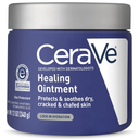 CeraVe Healing Ointment, Hydrating Skin Protectant With Petrolatum, Hyaluronic Acid & Ceramides, Face & Body Skin Barrier Repair For Cracked, Chafed, Dry Skin, Fragrance Free & Lanolin Free, 12 Oz