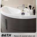 Car Air Fresheners | 10ml Air Freshener | Strong Perfume Hanging Diffuser with Odour Eliminaor Technology | Car Accessories for Men | Car Scents Air Fresheners by Ikeda (Oval, Dark Night) (0.34 Fl Oz (Pack of 1))