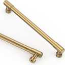 Asidrama 10 Pack 7.5 Inch(192mm) Champagne Bronze Kitchen Cabinet Handles, Cabinet Pulls Kitchen Cabinet Hardware for Cupboard Drawer Pulls