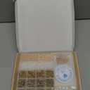 Xylise Jewelry Making Supplies Kit Natural Stone Beads for Irregular Natural Stone with for DIY Craft Bracelet Necklace Earrings for Adults (Topaz)