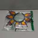 Kilshye Light Up Fire Headband Red Flame Headpiece Halloween Costume Hair Accessories for Women (One Size)