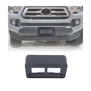 Front Bumper License Plate Mounting Bracket Frame Holder Compatible with Toyota Tacoma 2016-2022, Replacement for TO1068134 | 615343567662, 7510104010 Accessories