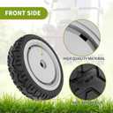 107-3709 Lawn Mower Rear Wheel Gear Assembly, 8x2 inch Wheel Compatible with Toro Super Recyclers, 2 Pack