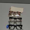 CCVOO 2.5 Oprah Style Reading Glasses for Women, Stylish Eyeglasses, Blue Light Readers for Women, Cheaters (A1 Mix)