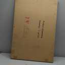 Art Hand-Painted Modern Minimalist Abstract Art Featuring White Leaf Texture - Oil Painting for Home Office Corridor Wall Decoration. 36x24 inches (Yi123)