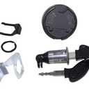 Trkimal Scooter Ignition Switch Key Set for Scooter Gy6 49cc 50 cc 150cc TaoTao Peace Roketa Jonway NST Tank