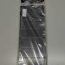 REPTI ZOO Reptile Heat Panel Adjustable Temperature Reptile Heating Plate, Mountable Under Lid, for Hermit Crabs/Leopard Geckos/Turtles/Snakes/Lizards (6" X 18")