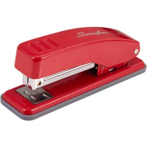 Swingline Stapler, Cub Compact Desktop Stapler, 20 Sheet Capacity, Metal, Rio Red (S701070)