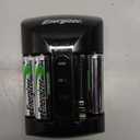 Energizer Recharge Pro Rechargeable AAA and AA Battery Charger With 4 NiMh Rechargeable AA Batteries, Provides a Full Charge in 3 Hours