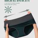Cotton Underwear Womens High Waisted Briefs Full Coverage Postpartum C Section Soft Breathable Granny Panties 5 Pack