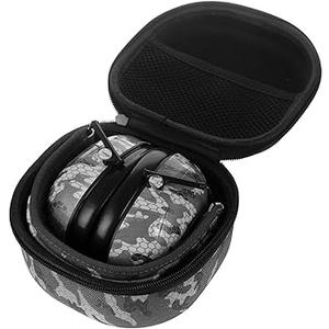 Bluetooth 5.3 Hearing Protection Safety Earmuffs for Adult, Noise Cancelling Over-ear Headphones with 1200mAh Rechargeable Battery, for Mowing, Workshop, Construction