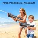 Electric WaterGun for Kids & Adults, Automatic Fill Up, Powerful Squirt Guns with 25 FT Long Range, Summer Outdoor Pool Beach Water Pistol/Blaster Toys