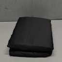 ROYALE LINENS 300 Thread Count 100% Long Staple Combed Cotton Fitted Sheet King - Super Soft Deep Pocket Bottom Sheet - Fitted Sheets Only - Elastic Sheets (King, Black)