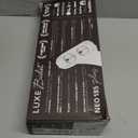 LUXE Bidet NEO 185 Plus - Dual Nozzle, Non-Electric Bidet Attachment for Toilet Seat, Patented Slide-In Install, 360 Self-Clean, EZ-Lift to Clean, Feminine & Rear Wash (Chrome)