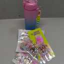 Dan&Darci Decorate Your Own Glow-in-The-Dark Water Bottle Kit for Girls - Gifts for Girl Ages 4-6 5-7 6-8 - 4 5 6 7 8 Year Old Birthday Gift Ideas - Arts and Crafts for Kids Age 6-8 - Unicorn Toys