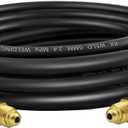 RX WELD Inert Gas Welding Hose - Argon Flow Hose (30FT, Black)