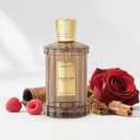 ROMASS Nomadic Night Eau de Parfum Spray - 3.4oz/100ml, Unisex Fragrance with Smoked Oud, Desert Sage, Rose & Raspberry Notes, Warm Woody Scent (brown)