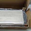 LUMTOK 10-Drawer Dresser, Fabric Storage Dresser Drawers for Bedroom, Hallway, Nursery, Closets, Steel Frame, Wood Top, Easy Pull Handle (Greige)