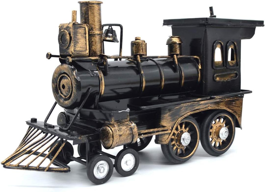 Sooye Diecast Model Locomotive Classic Locomotive Collectible Model Train Classic Home Decor (Locomotive)
