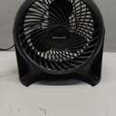 Honeywell TurboForce Air Circulator, Small Tabletop Fan, Quiet Personal Fan for Home or Office, 3 Speeds, 90 Degree Pivoting Head, Black, HT900