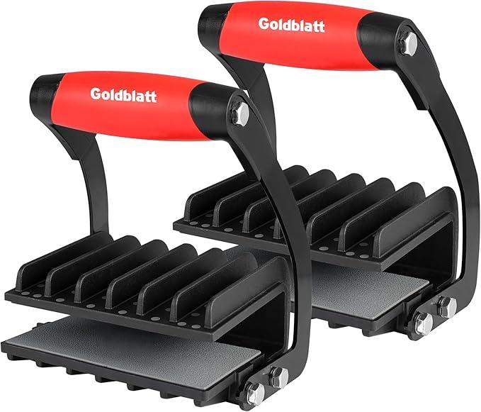 Goldblatt Panel Carrier, Plywood Lifting Tool, Drywall Carrying Tool - Plywood Carriers Tool for Wood, Synthetic Cement Board - Clamping Thickness up to 1 inch