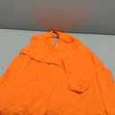 SOLY HUX Women's Mini Dress Halter Neck Sleeveless Tie Backless Swing Flowy Beach Dresses Summer Vacation Clothes Solid Orange Small