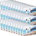 Handepo 30 Pack 4 x 6 Inch Clear Acrylic Picture Frames Double Sided Magnetic Photo Frames 20mm Thickness Frameless Desktop Display Freestanding for Bedroom Living Room Home Office