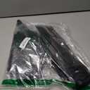 Old Man Costume Kit- Grandpa Curly Wig, Wig Cap, Glasses, Mustache and Eyebrows Set (Grey, Short, Curly)