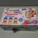 Sidewalk Graffiti Roller Chalk Paint Set for Kids – Washable & Non-Toxic Outdoor Chalk Roller Bottles – Fun Arts & Crafts Activity Kit for Boys & Girls (Ages 3+)