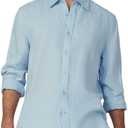 Joe's Mens Jakob Linen Shirt (XX-Large)