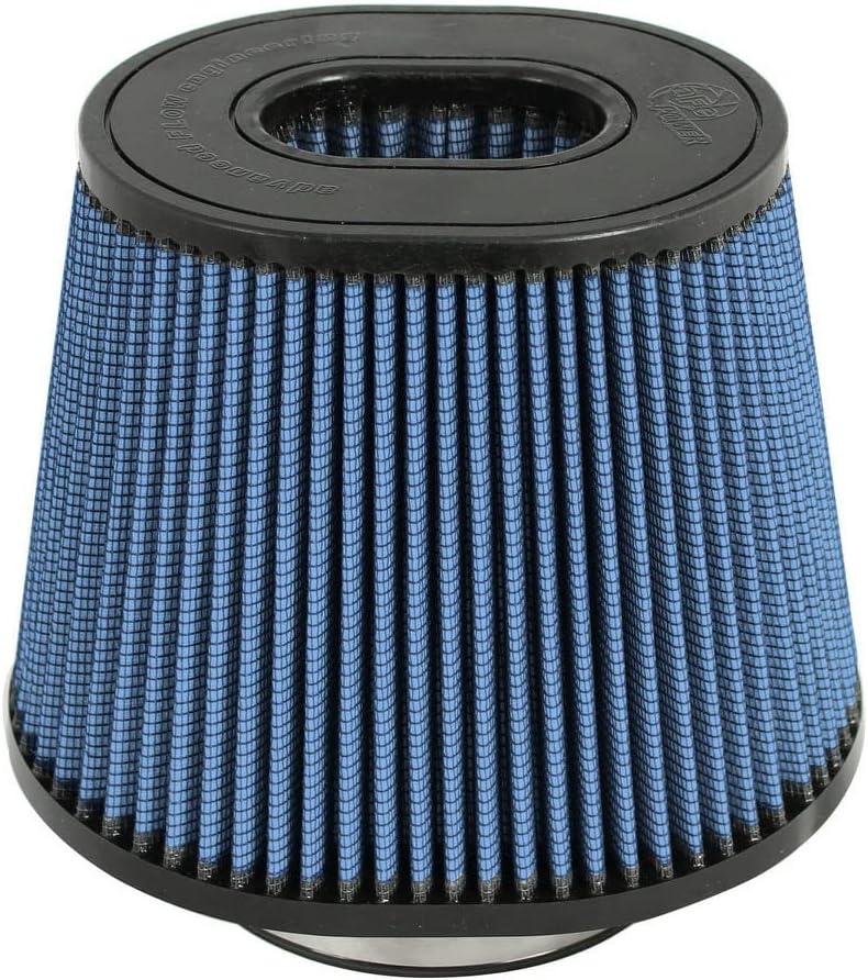 aFe POWER Magnum FORCE Intake Replacement Air Filter w/Pro 5R Oiled Media - 5" Inlet, 7" Tall - #24-91064