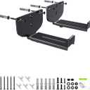 Etour Soundbar Wall Mount Bracket Universal Speaker Mounting [ MAX 38LBS] Depth Adjustable (3.3"-6.5") for Samsung, Vizio, LG, Sony, JBL, Bose, and More Sound Bar Mounts Under TV Soundbar Shelf