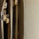 Fully Assembled Walnut Luggage Racks Set of 2, Bamboo Luggage Rack Stand for Guest Room, 5 Nylon Straps, 26.77" Folding Suitcase Stand with Storage Shelf for Bedroom Hotel, Holds up to 165 Lbs