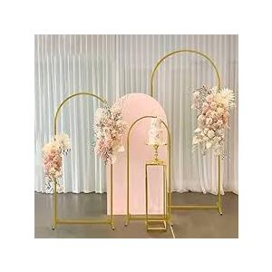 Wedding Arch Backdrop, Gold