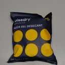 wisedry 2 x 500 Gram [2.2 lbs] Rechargeable Silica Gel Car Dehumidifier, Microwave Fast Reactivated Desiccant Packets Large for Gun Safe Closet Basement Garage Storage Moisture Absorber Bag Reusable