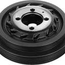 SCITOO 594-504 Harmonic Balancer Crankshaft Pulley Fits 01-04 for Hyundai Santa Fe 99-05 for Hyundai Sonata 01-04 for Kia Magentis 01-06 for Kia Optima