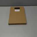 Wandering Nature Clear Makeup Bags 2 Pack Personalized Initial Makeup Pouch Preppy Small Cosmetic Pouch Organizer Travel Toiletry Bag, Birthday Gifts for Girlfriend Women (Black)