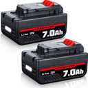 VINIDA Upgraded 2 Packs PCC685L 7.0Ah Replacement for Porter Cable 20V Battery Compatible with Porter Cable Batteries PCC680L PCC682L PCCK602L2 PCC600 PCC640