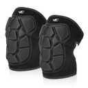 HiRui Flexible Knee Pads for Wrestling with Thick EVA Foam Padding | Anti-Slip Adjustable Collision Avoidance Knee Brace for Men Women Kids Dancers Volleyball Basketball Gardening (Black, Medium)