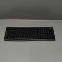 Logitech MK295 Wireless Mouse & Keyboard Combo with SilentTouch Technology, Full Numpad, Advanced Optical Tracking, Lag-Free Wireless, 90% Less Noise - Graphite (Black)